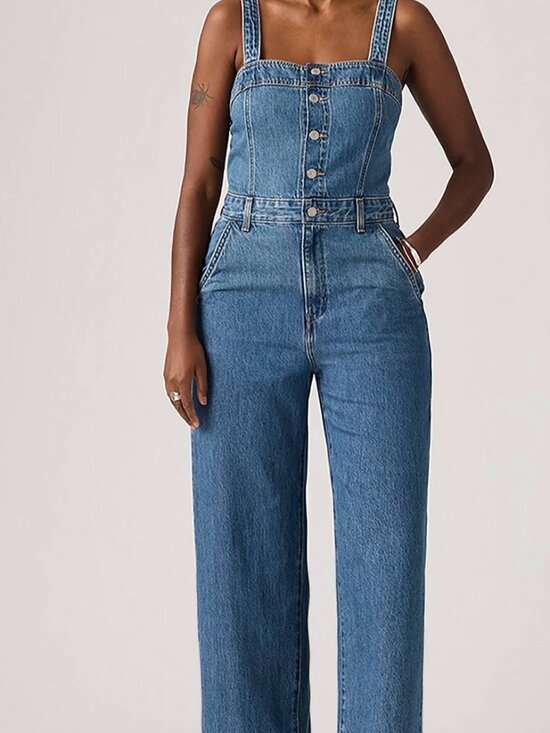 Brand New Tags attached Levi's DREA JUMPSUIT size M - Picture 3 of 16